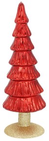 Dekoracja Red Christmas Tree 28cm