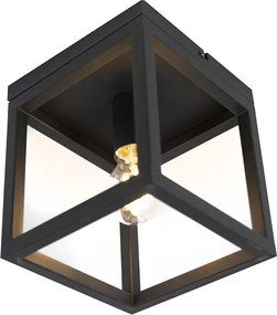 Industrialna lampa wisząca czarna - Cage