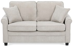 Dwuosobowa sofa ASB-4170 BGE2, manżestrowa, beżowa