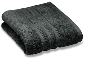 Ciemnoszary bawełniany ręcznik kąpielowy frotte 70x120 cm Zero Twist – Catherine Lansfield