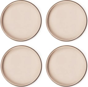 Talerze zestaw 4 szt. Terra Rondo – Bonami Selection