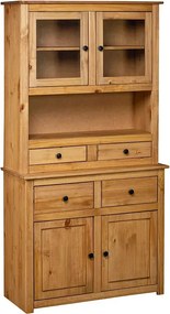 Drewniany kredens w stylu vintage D7-P17