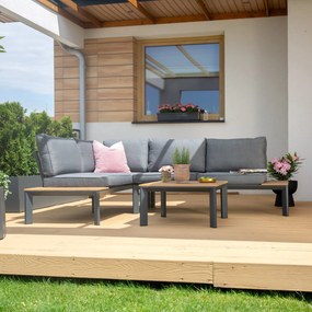 Zestaw mebli ogrodowych Wendy antracyt PATIO