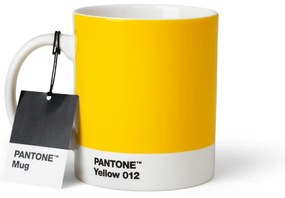 Żółty ceramiczny kubek 375 ml Yellow 012 – Pantone