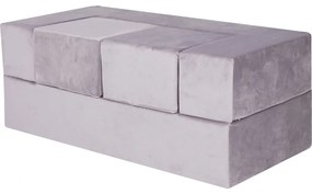 Cube sofa dziecięca, szara - meowbaby®