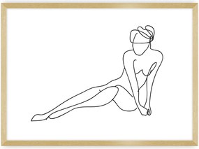Plakat Figure Line II