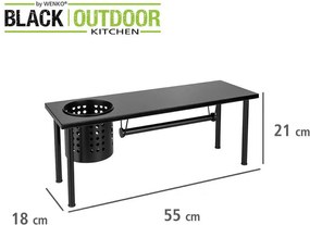 Półka kuchenna na przyprawy z uchwytem na ręcznik 2w1 – Blanco WENKO