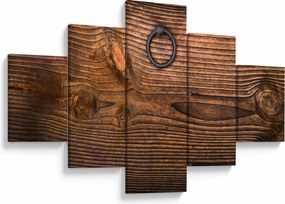 Obraz tekstury drewna (125x70 cm)