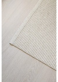 Kremowy chodnik odpowiedni na zewnątrz 70x300 cm Mono Linen Vanilla – Pappelina
