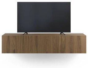 Szafka pod TV w dekorze dębu w naturalnym kolorze 180x38x35 cm Daroca – Marckeric