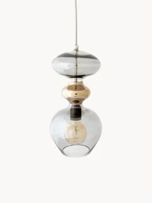 Lampa wisząca ze szkła dmuchanego Futura