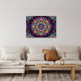 Obraz - Kalejdoskopowa mandala (70x50 cm)