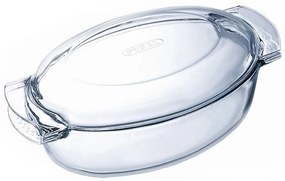 Pyrex Szklane naczynie do zapiekania z pokrywą, 5,8 l