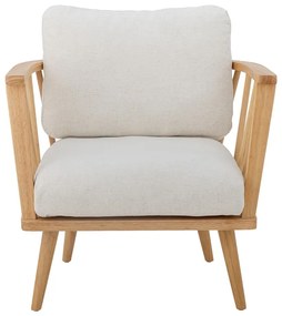 Biały fotel Millor – Bloomingville