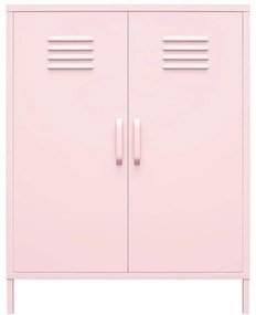 Różowa metalowa szafka 80x101 cm Cache – Novogratz