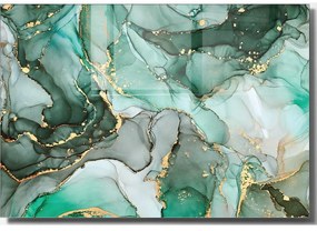 Szklany obraz 100x70 cm Turquoise – Wallity