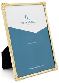 Metalowa ramka stojąca/ścienna w kolorze złota 13,5x18,5 cm Decora – Zilverstad
