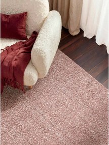 Szaroróżowy dywan z materiału bouclé tkany ręcznie 160x230 cm Notting Hill Portobello – Ted Baker