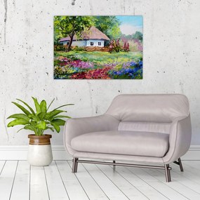Obraz - Domek (70x50 cm)