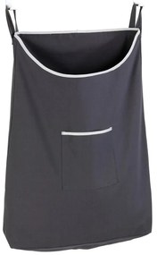 Szary wiszący kosz na pranie Wenko Door Laundry, 65 l