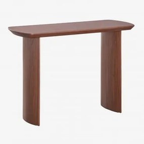 Konsola 110x40 Cm Z Mdf Tuareg Ciemna Czerń - Sklum
