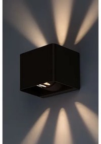 Rabalux 77169 zewnętrzna lampa ścienna LEDHallstatt, 10 W, brązowa