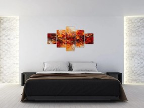 Obraz - Abstrakcja (125x70 cm)