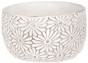 Betonowa osłonka na doniczkę z kwiatami, 17 x 9 cm