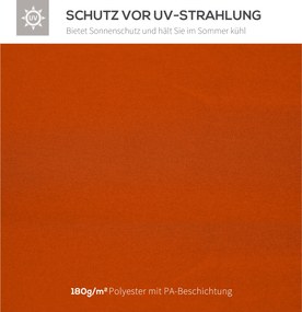 Outsunny Wymiana Dachu do Pawilonu Ogrodowego Terra Poliester 3x3m | Aosom PL