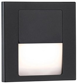 Paulmann 80001 - LED/1W oświetlenie schodowe TSARO 230V Follow/czarny