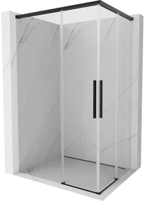 Mexen Rox Duo kabina prysznicowa rozsuwana 110 x 85 cm, transparent, czarna - 8C2D-110-085-70-00