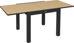 Outsunny Stół ogrodowy Stół zewnętrzny, odporny na warunki atmosferyczne, 162 x 80 x 75 cm, Żółty