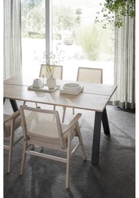 Rozkładany stół z blatem z drewna dębowego 170x100 cm Carradale – Rowico