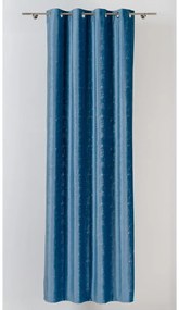 Niebieska zasłona 140x260 cm Scento – Mendola Fabrics