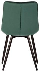 Zestaw krzeseł do jadalni CT-384 GRN4, 4 szt.