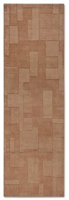 Brązowy wełniany chodnik tkany ręcznie 80x250 cm Wilhelmine – Villeroy&amp;Boch