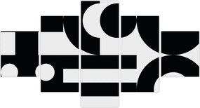 Obraz - Abstrakcja geometryczna N⁰3 (125x70 cm)