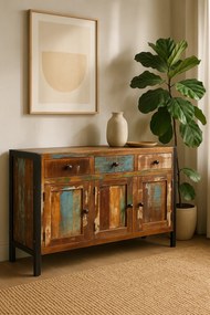 Komoda w stylu vintage do sypialni i salonu D6-B61