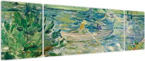 Obraz - Berthe Morisot, Girl in a Boat with Geese, reprodukcje (170x50 cm)
