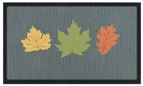 Wycieraczka 40x70 cm Autumn Leaves on Green – Artsy Doormats