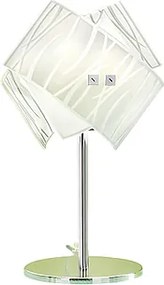 Lampy stołowe Agnese białe 1XE14 max 1X42W IP20 - Nowoczesne kinkiety LED o designie - gniazdo E14