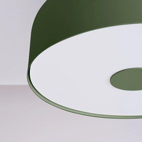 Plafon OMIQ zielony oliwkowy mat SOLLUX  LIGHTING