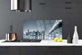 Szkło do Kuchni na Ścianę Panorama Nowoczesnego Mostu