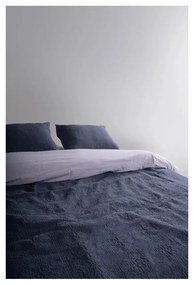 Ciemnoszary zestaw narzuty na łóżko i poszewki na poduszkę żakardowy 180x240 cm Jacquard – Mila Home Luxury