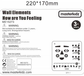 Masterkidz tablica edukacyjna jak się czujesz?  nauka emocji montessori