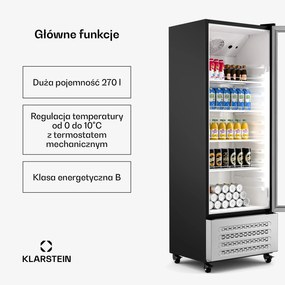 Klarstein GrandCooler lodówka na napoje | 270 l