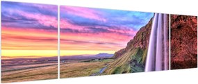 Obraz - Wodospad Seljalandsfoss (170x50 cm)