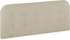Tapicerowana głowica łóżka Saona 140x60 cm Kolor Beżowy, grubość 8 cm