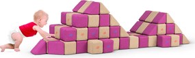Zestaw klocków magnetycznych JollyHeap Basic - 100 elementów