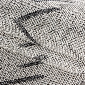 Dywan zewnętrzny Aruba Strzałki kremowo - szary 160 cm x 230 cm